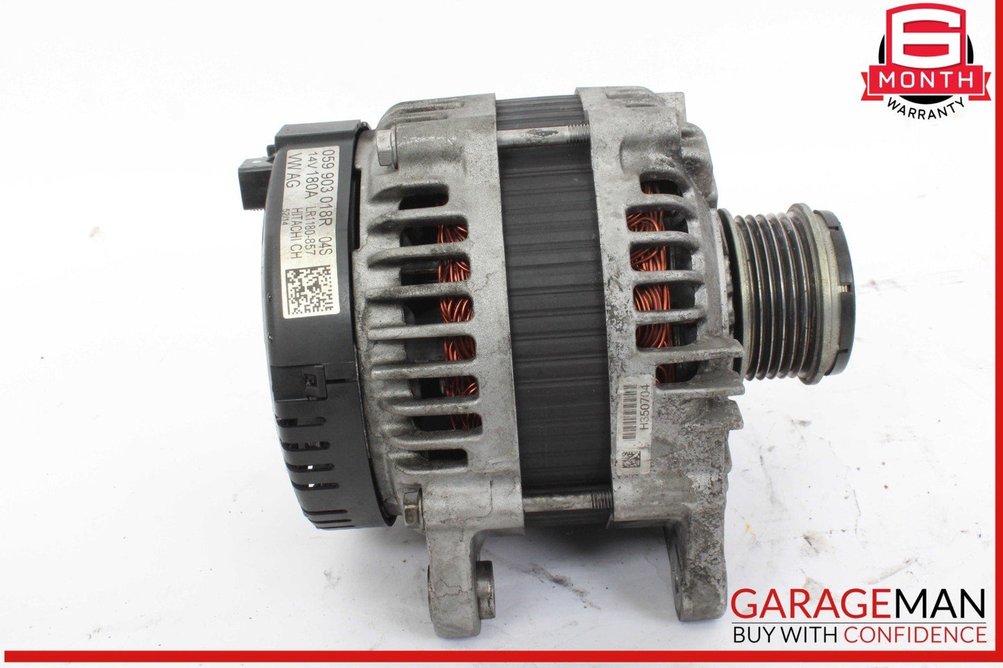 13-17 Audi Q5 Alternator Generator Hitachi 14V 180A 059903018R OEM