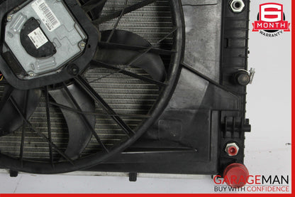 03-06 Mercedes R230 SL500 Engine Motor Cooling Radiator Fan Shroud A/C Condenser