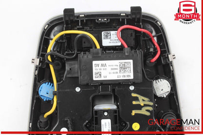 17-19 Audi A4 Allroad Front Console Overhead Dome Light 8W0947135CS OEM