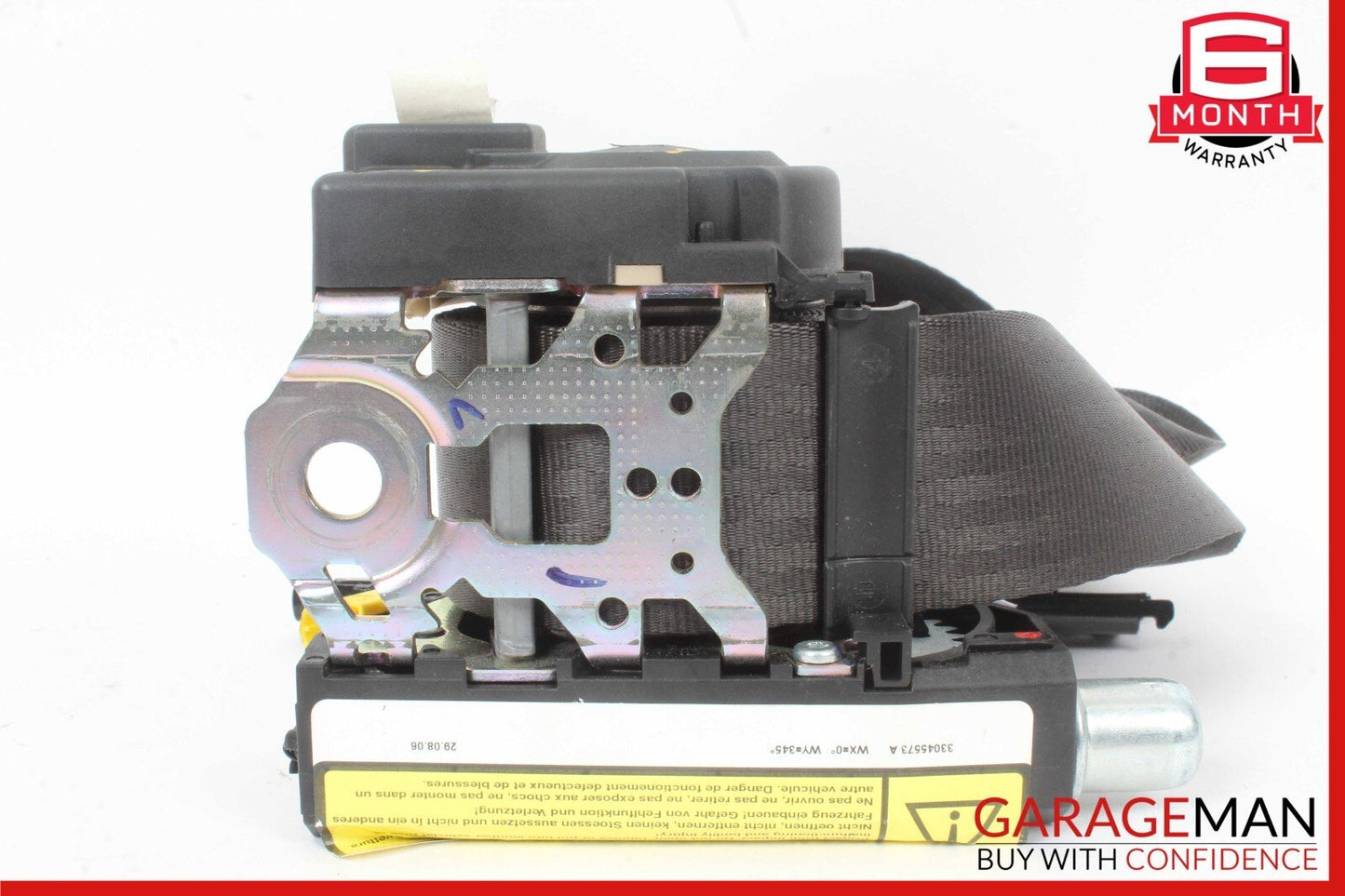 03-08 Maserati Quattroporte M139 Front Right Seatbelt Seat Belt Retractor OEM