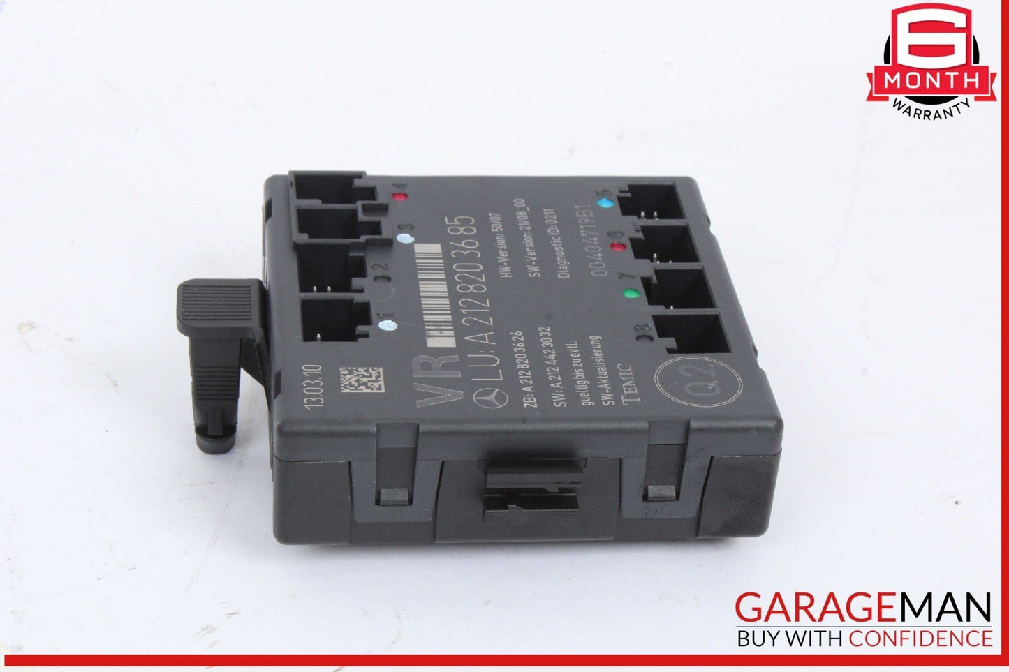 08-18 Mercedes W212 E350 Front Right Passenger Side Door Control Module Unit OEM