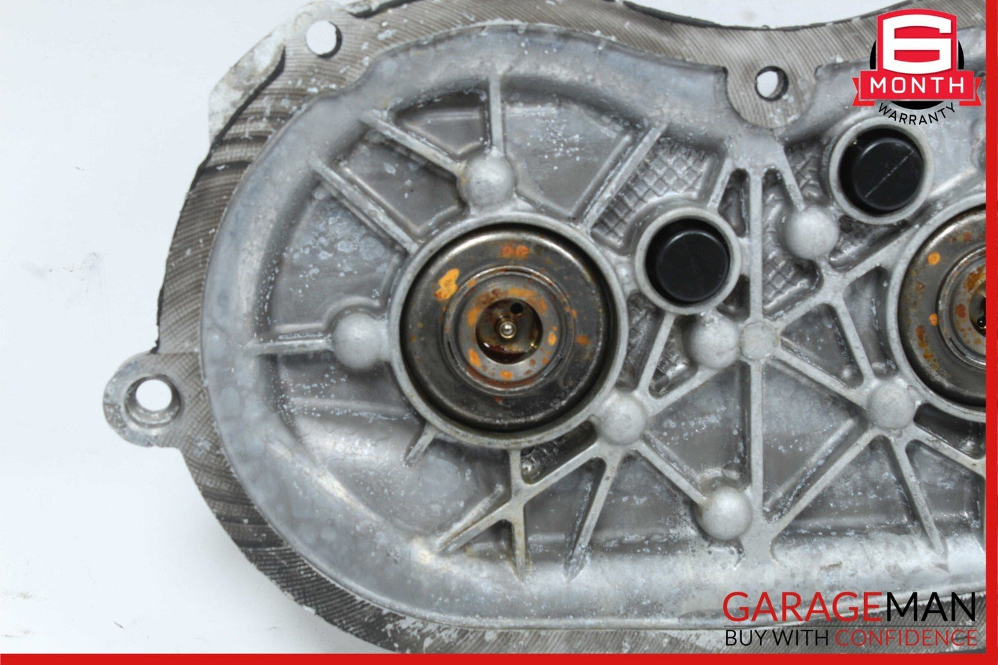 06-13 Mercedes W212 E350 S550 Front Right Engine Timing Chain Cover Plate OEM