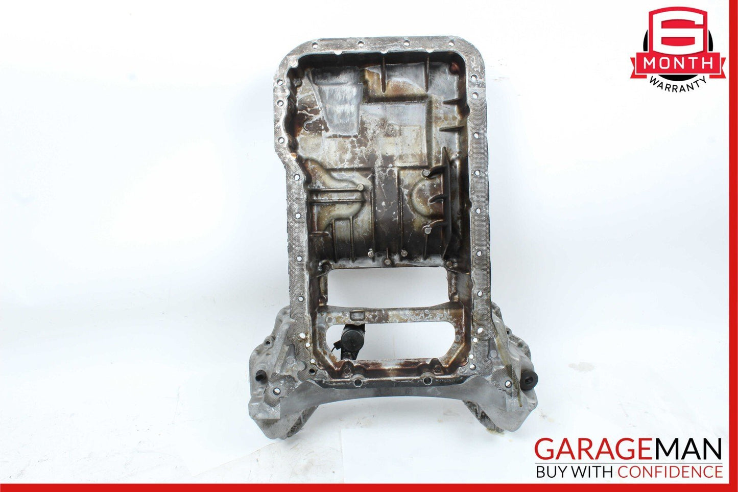 05-11 Mercedes W211 E350 C350 Engine Upper Oil Sump Baffle Pan 2720142102 OEM
