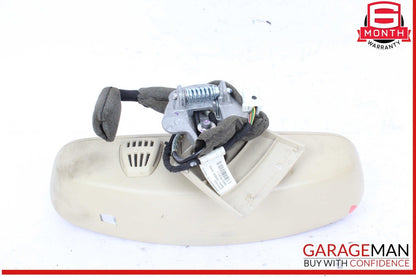 10-16 Mercedes W212 E350 Front Interior Top Upper Rear View Mirror Beige OEM