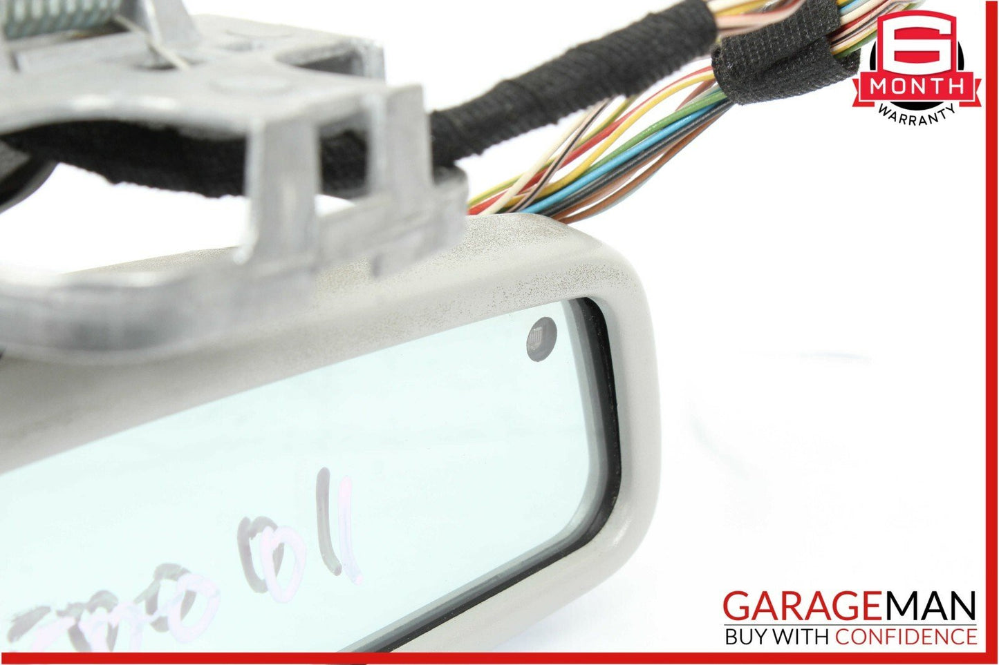 00-06 Mercedes W215 CL500 CL600 CL55 AMG Interior Upper Rear View Mirror Grey