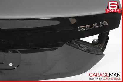 17-22 Alfa Romeo Giulia Trunk Lid Shell Black OEM