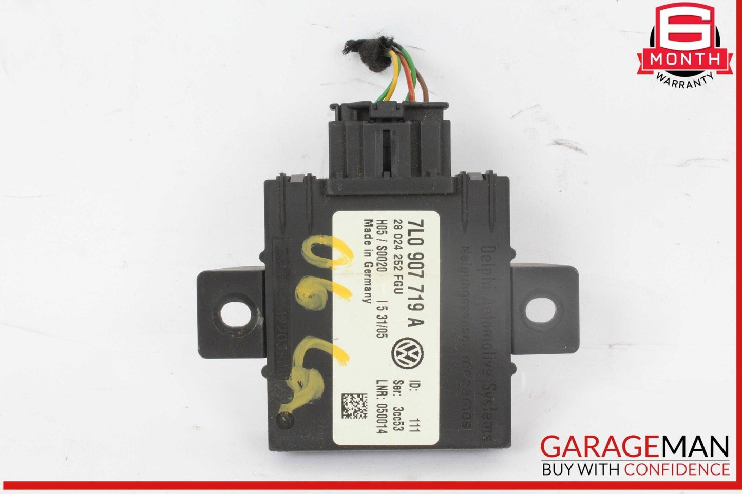 03-10 Porsche Cayenne 955 957 Anti Theft Locking Alarm Control Module Unit OEM