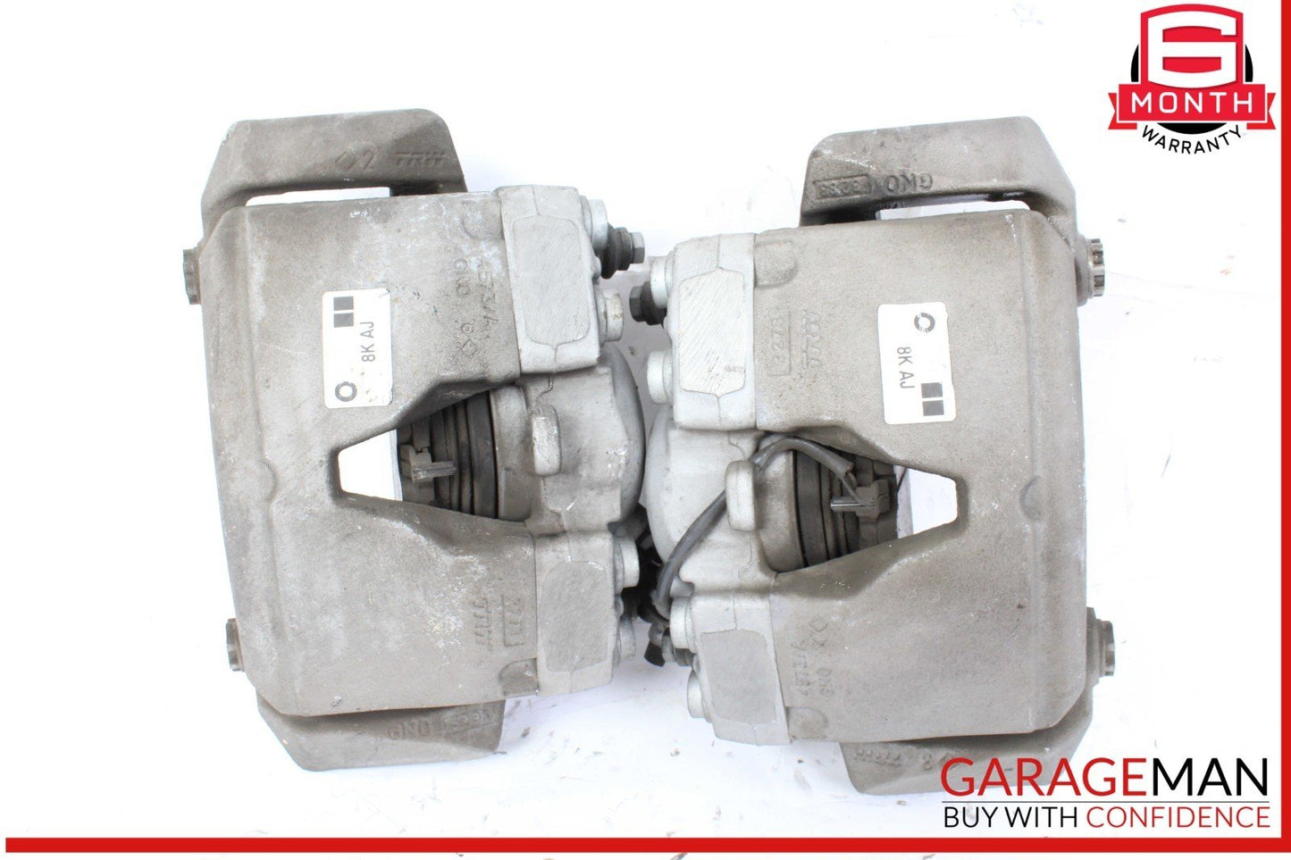 13-16 Audi A4 Front Left and Front Right Side Brake Caliper Calipers Set OEM