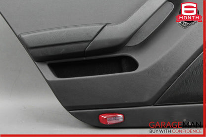 10-13 Porsche Panamera 970 Rear Left Driver Side Complete Interior Door Panel