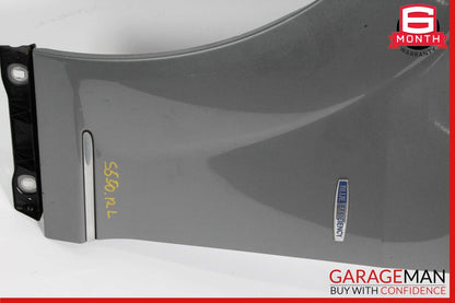 07-13 Mercedes W221 S550 S600 Front Left Side Wing Fender Panel Cover Silver OEM