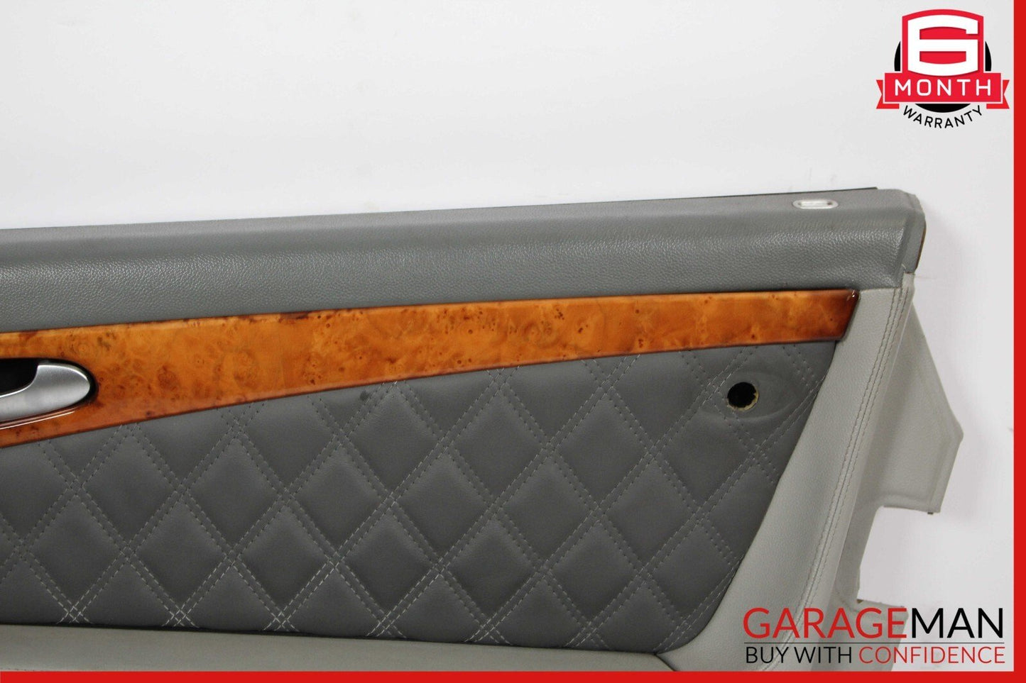 03-06 Mercedes R230 SL500 SL55 AMG Front Right Interior Door Panel Assy Grey