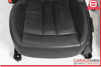 17-19 Audi A4 Front Complete Seat Cushion Cover Assy Set of 2 Pc OEM