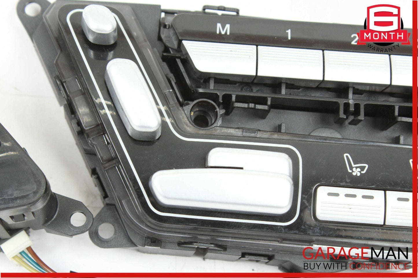 07-13 Mercedes W221 S550 CL550 Front Left Side Seat Control Switch Set Assembly