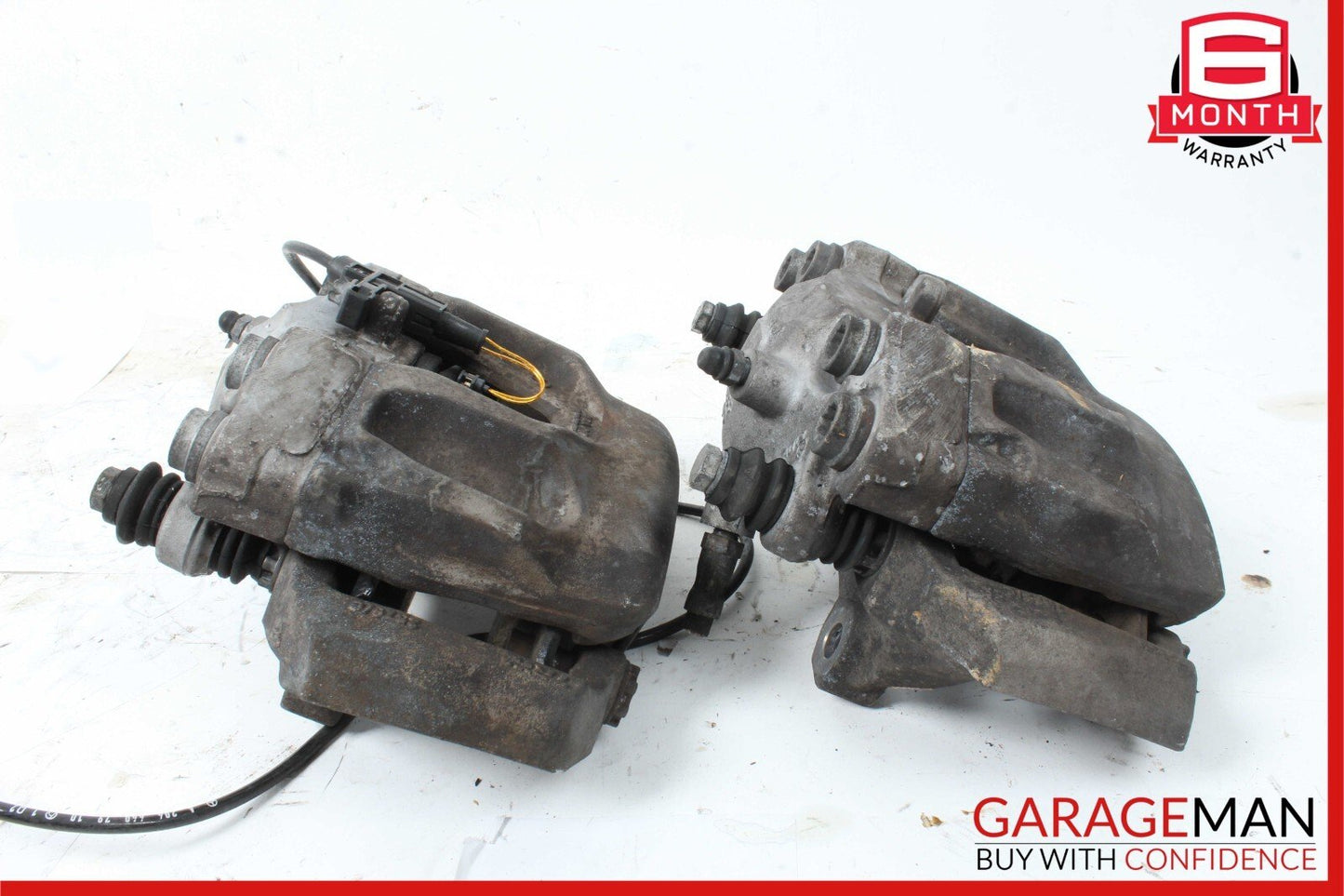 12-15 Mercedes W204 C350 TRW Front Right & Left Side Brake Caliper Calipers Set