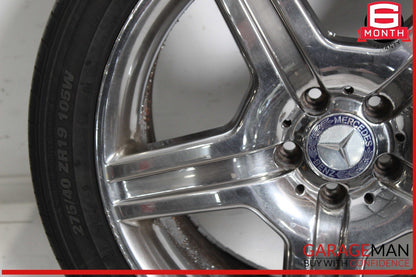 07-11 Mercedes W221 S550 CL63 AMG Wheel Tire Rim 9.5Jx19H2 ET43 OEM