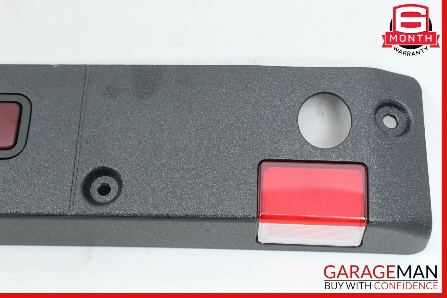 07-13 Mercedes W221 S550 S400 S63 AMG Trunk Lid Lock Latch Trim Cover Black