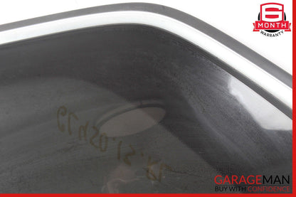 13-19 Mercedes X166 GL450 GLS550 Rear Left Side Quarter Window Glass Trim Assy