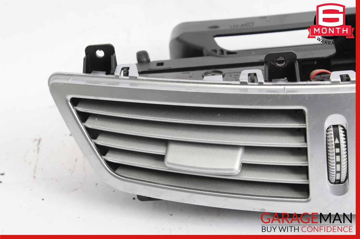 07-13 Mercedes W221 S550 S450 Center Dash A/C Air Vent Trim Clock 2218300954 OEM