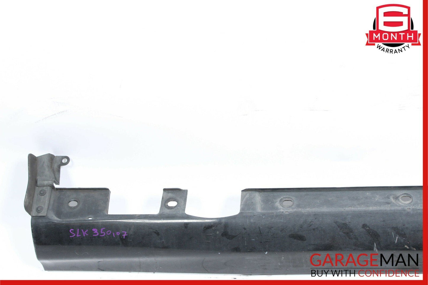 03-09 Mercedes W209 CLK500 CLK55 AMG Left Rocker Panel Molding Side Skirt Black