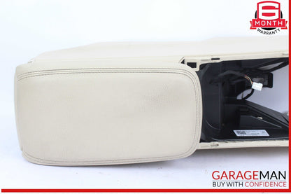 14-20 Mercedes W117 CLA250 Center Console Armrest Arm Rest Cover Beige OEM