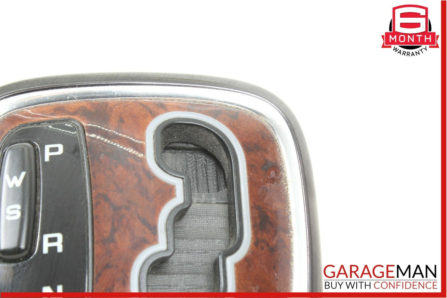 00-06 Mercedes W220 S55 Gear Shifter Bezel Trim Indicator Wood OEM