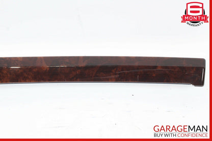 07-13 Mercedes W221 S550 S500 Dashboard Center Trim Molding Cover Panel Wood