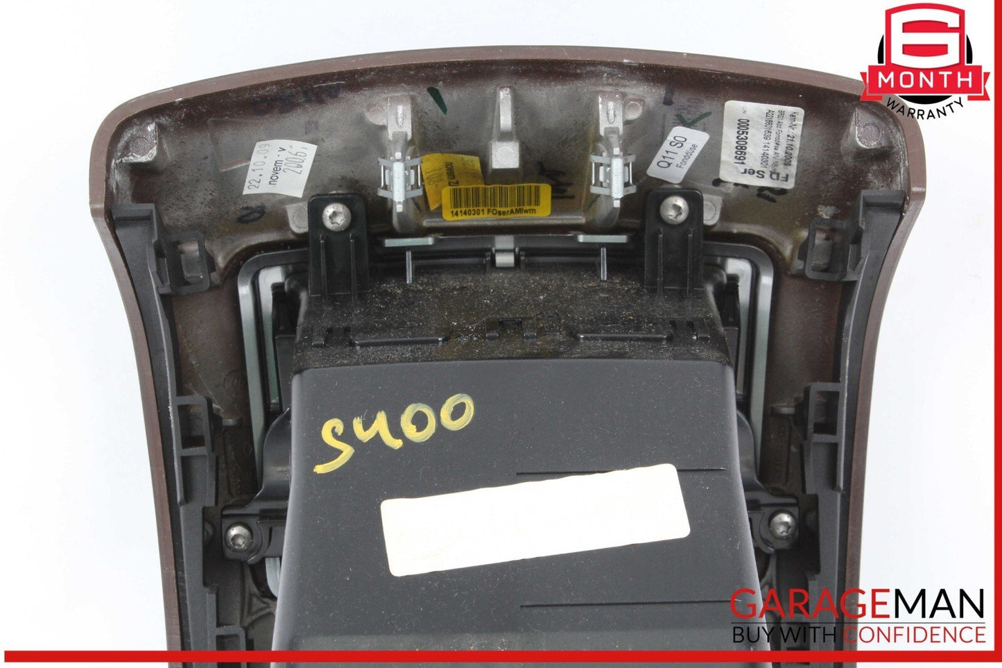 07-13 Mercedes W221 S400 Hybrid Rear Center Console AC A/C Air Vent Trim OEM