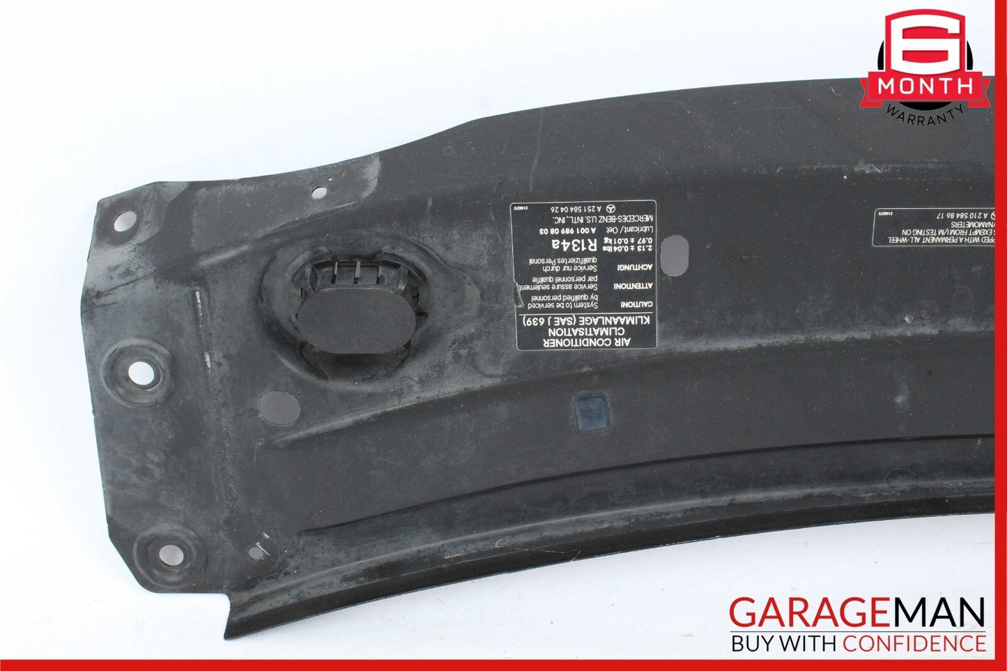 06-12 Mercedes X164 GL450 ML550 Front Upper Radiator Core Support Tie Bar