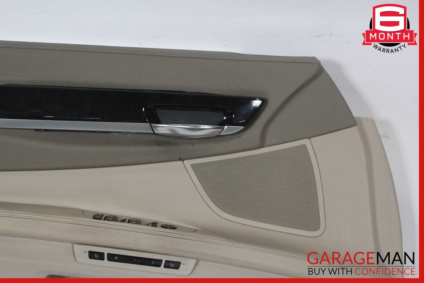 09-15 BMW 750I 750LI F01 F02 Front Left Driver Side Interior Door Panel Assy