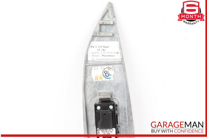 03-06 Mercedes W215 CL500 Front Right Side Door Window Switch Trim Bezel Wood