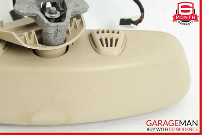 08-14 Mercedes W204 C250 C300 Top Upper Rear View Mirror Assembly Beige OEM