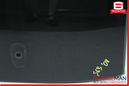 07-13 Mercedes W221 S63 AMG Rear Pano Panoramic Roof Glass OEM