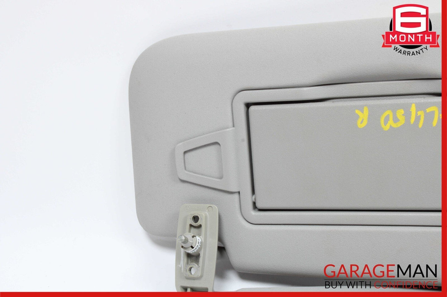 06-12 Mercedes X164 GL450 Front Right Side Sun Visor Sunvisor Shade Gray OEM