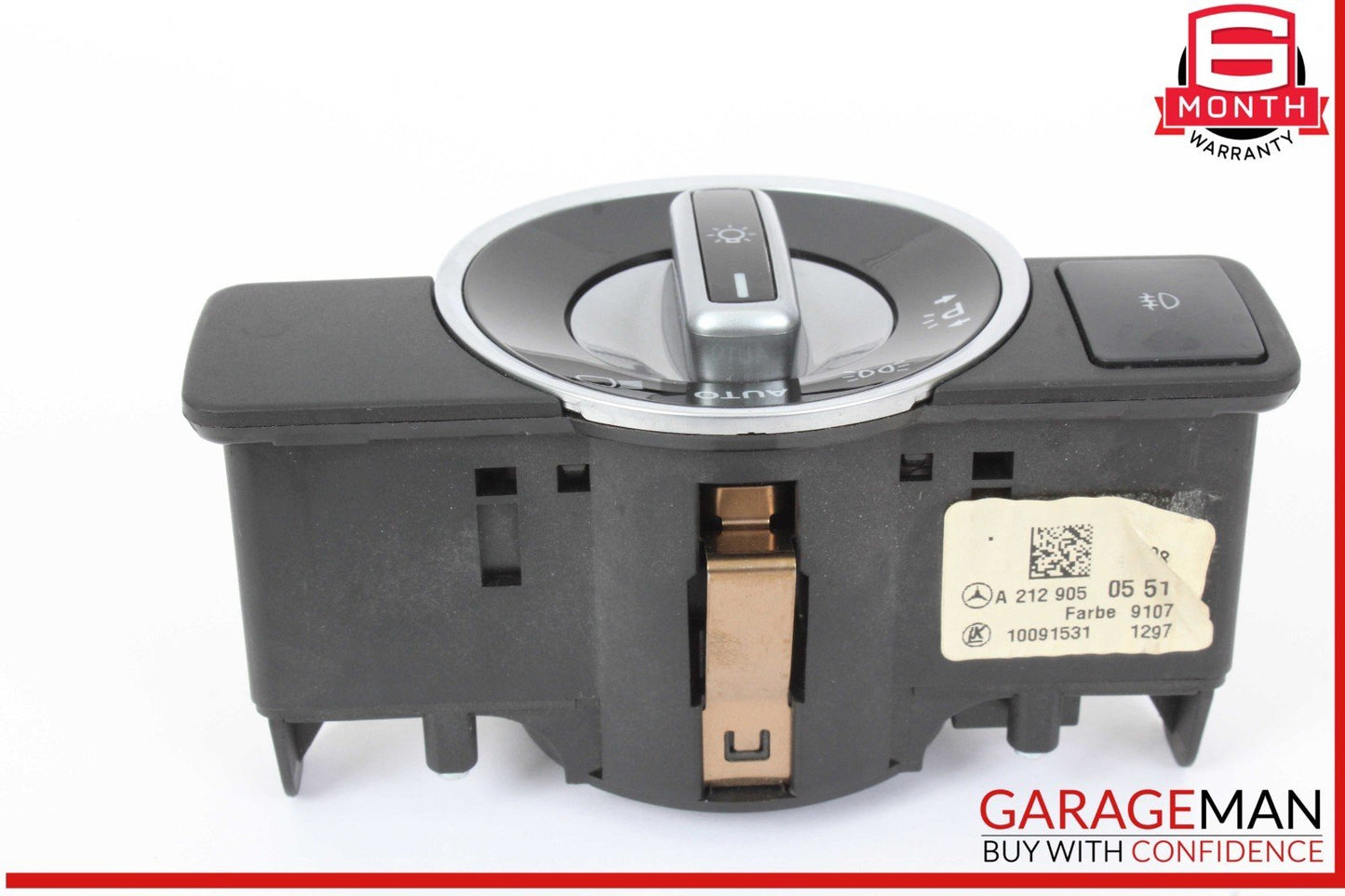 08-20 Mercedes W117 CLA250 GLK350 Headlight Fog Light Switch Control Module OEM