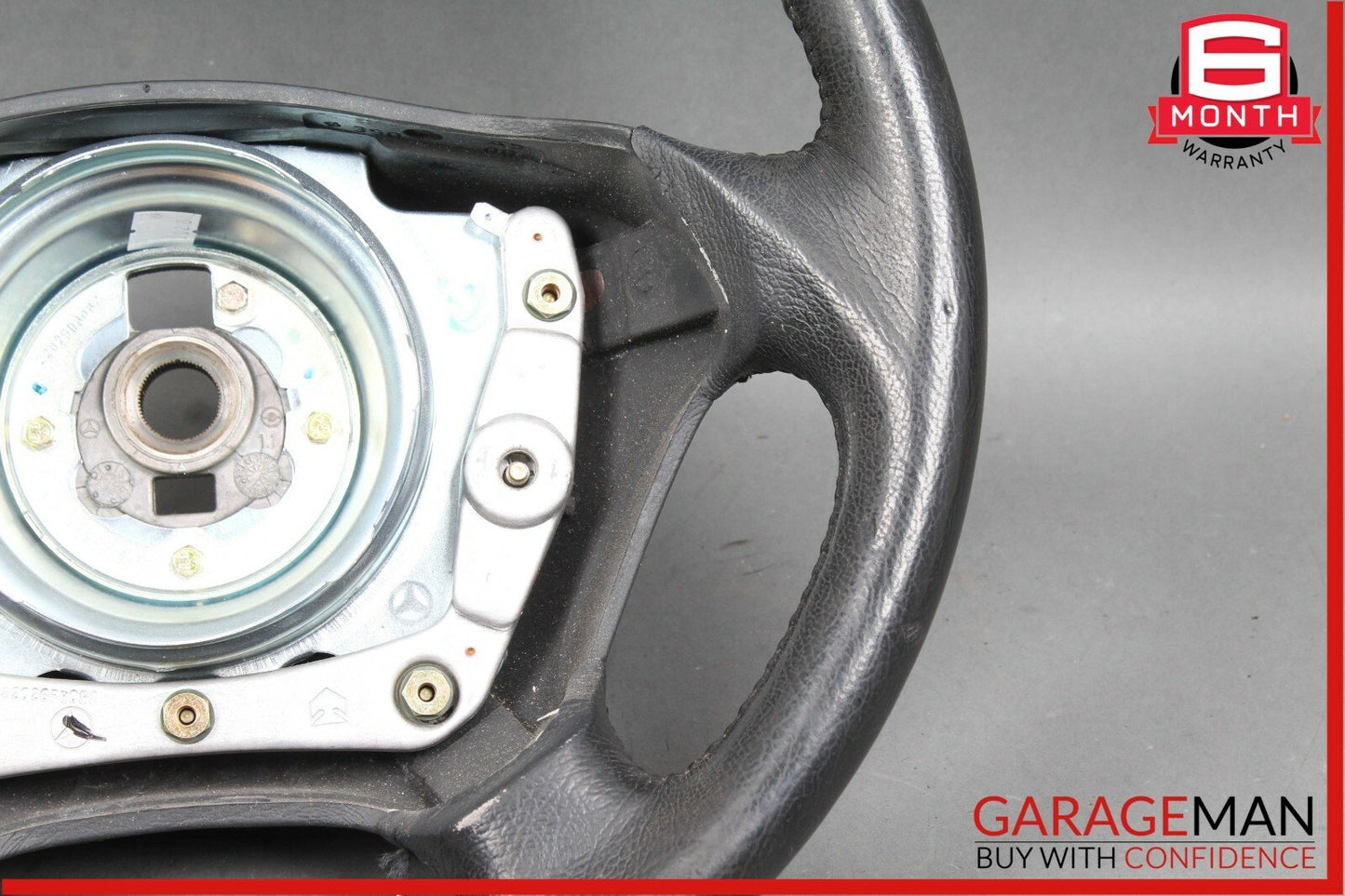 98-05 Mercedes W163 ML500 ML320 ML55 AMG 4 Spoke Driver Steering Wheel Black OEM