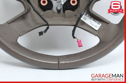 09-13 Mercedes X164 GL350 ML550 Driver Steering Wheel w/ Paddle Shifters Brown