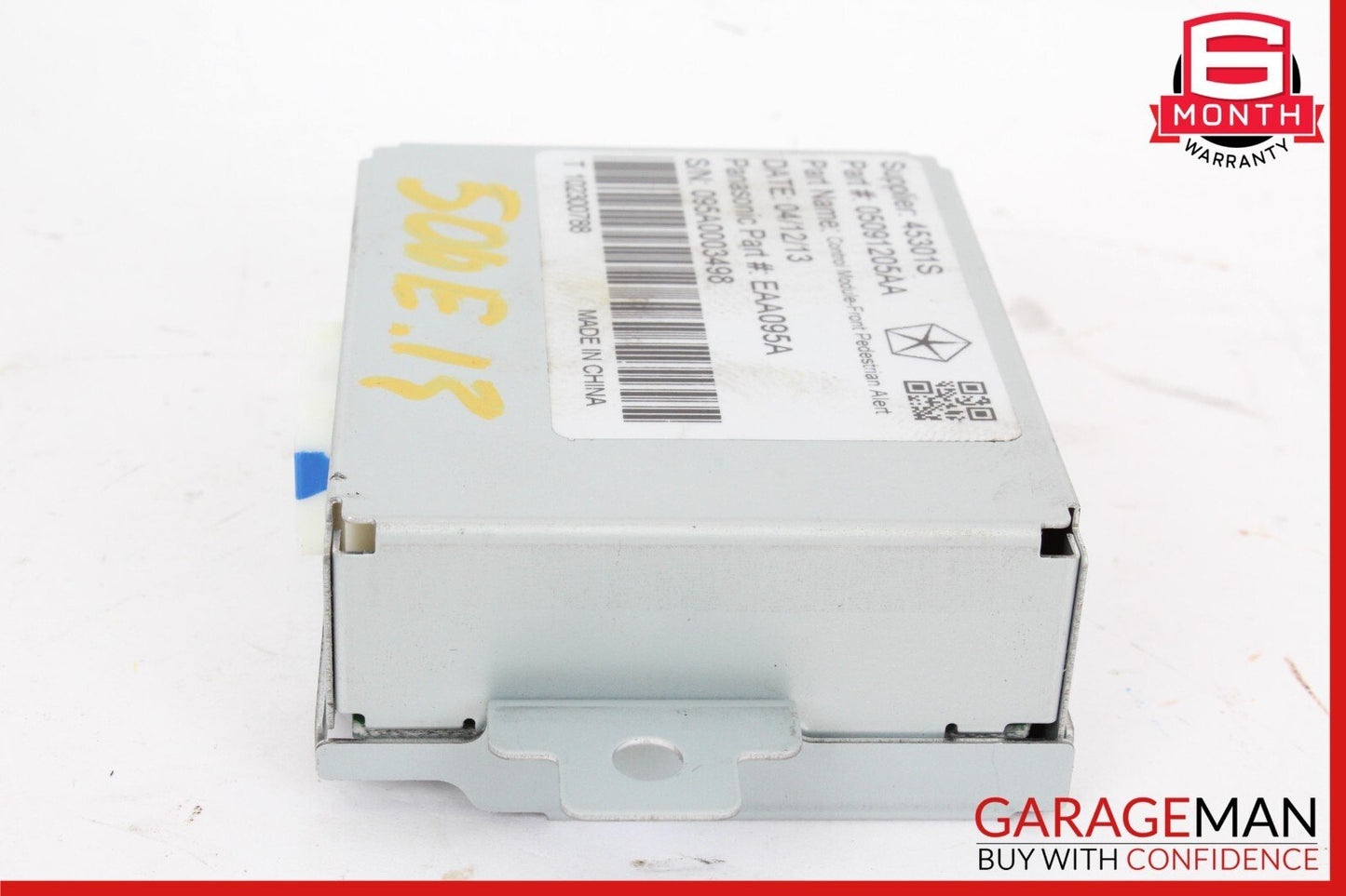 12-19 Fiat 500 Electronic Pedestrian Protection Control Module OEM 05091205AA