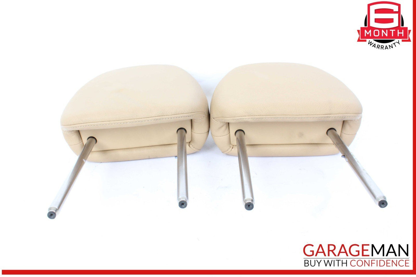 11-18 Porsche Cayenne 958 Front Right and Left Side Seat Headrest Head Rest OEM