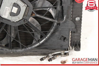 03-09 Mercedes W211 E350 Engine Motor Cooling Fan Radiator A/C Condenser Assy