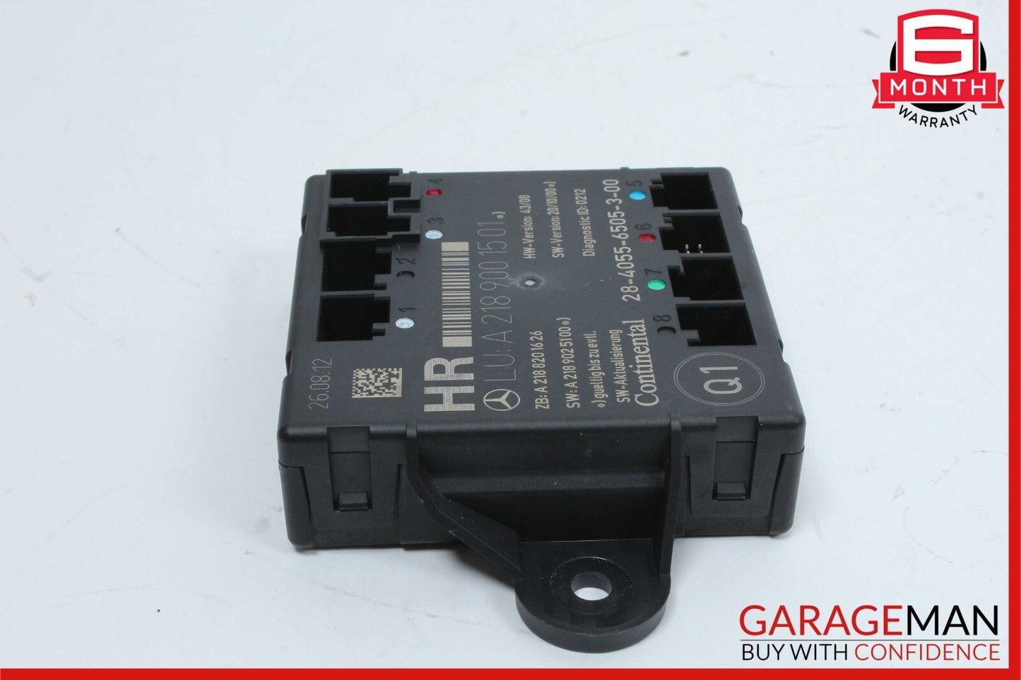 08-18 Mercedes W204 C250 Rear Right Side Door Control Module 2189001501 OEM