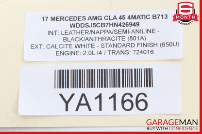14-18 Mercedes W117 CLA250 Front Center AC A/C Air Vent Trim Nozzle Grill Cover