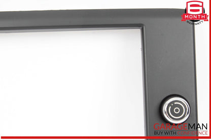 14-17 Maserati Ghibli Dashboard Dash Display Screen Trim Bezel Cover Black OEM