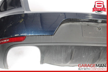 15-18 Porsche Macan 95B Rear Bumper Cover Panel Park Assist Assembly Blue OEM