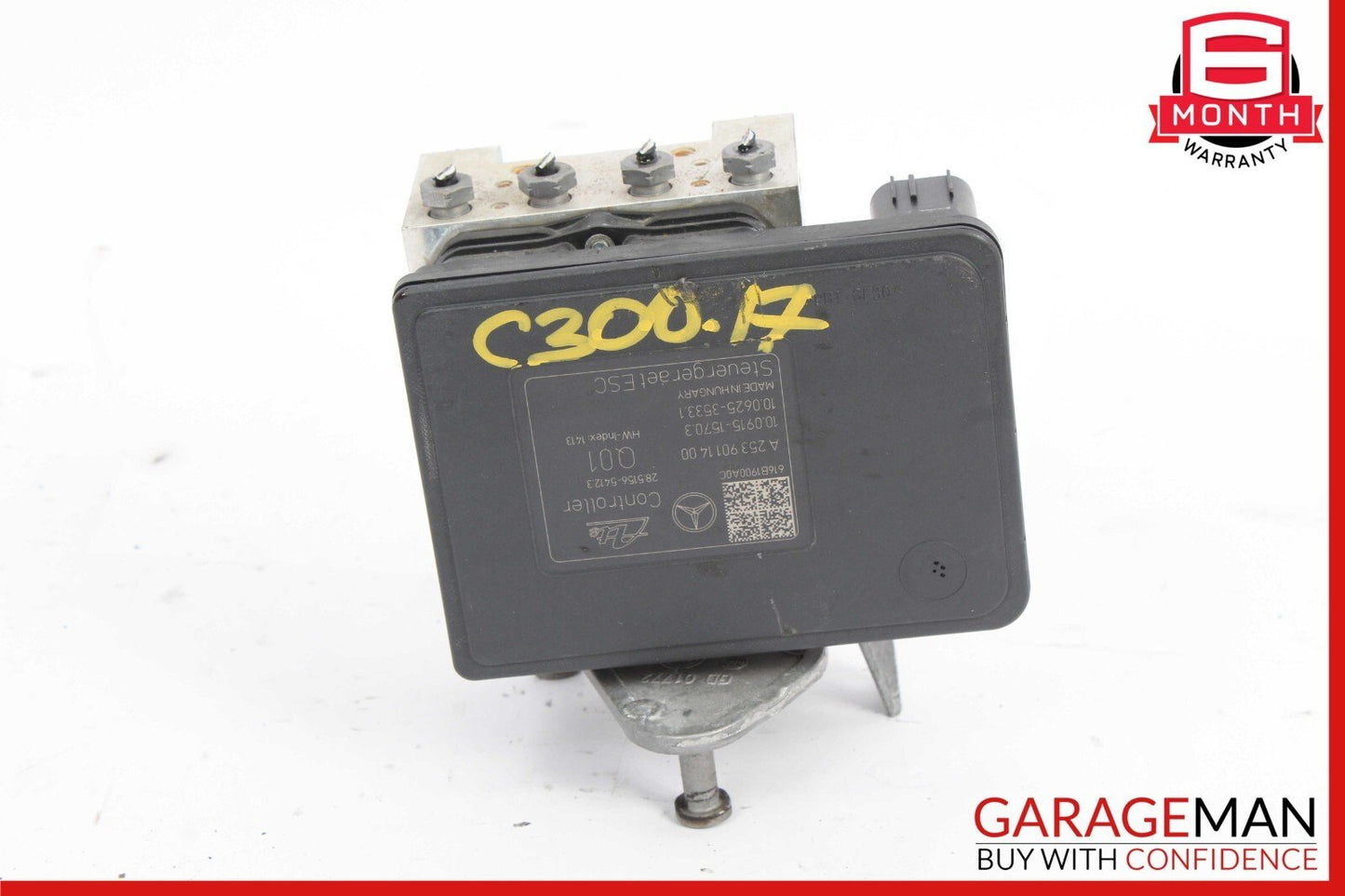 15-20 Mercedes W205 C300 ABS Anti Lock Brake Pump Control Module Unit OEM