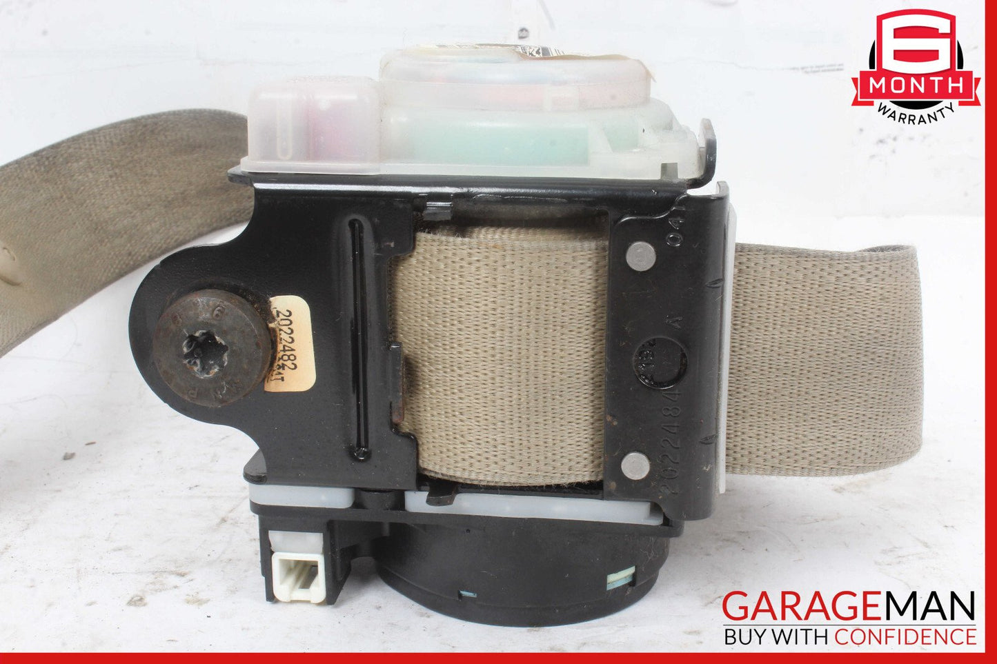 05-11 Cadillac STS Front Right Seatbelt Seat Belt Retractor Beige OEM
