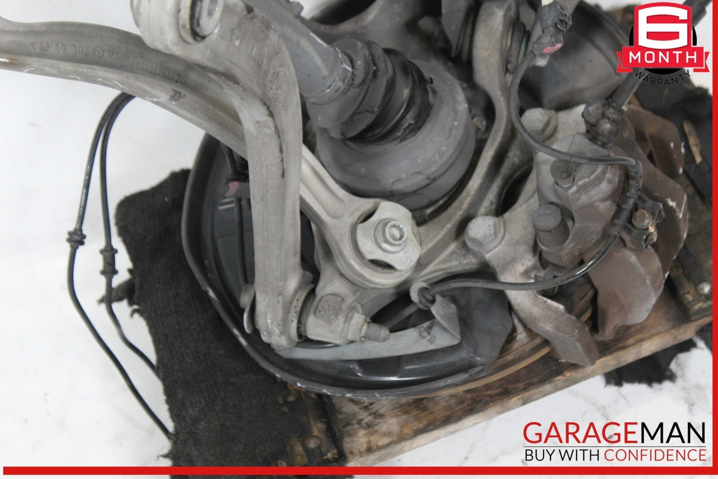 12-18 Mercedes W218 CLS550 Rear Left Spindle Knuckle Hub Drive Axle Shaft Assy