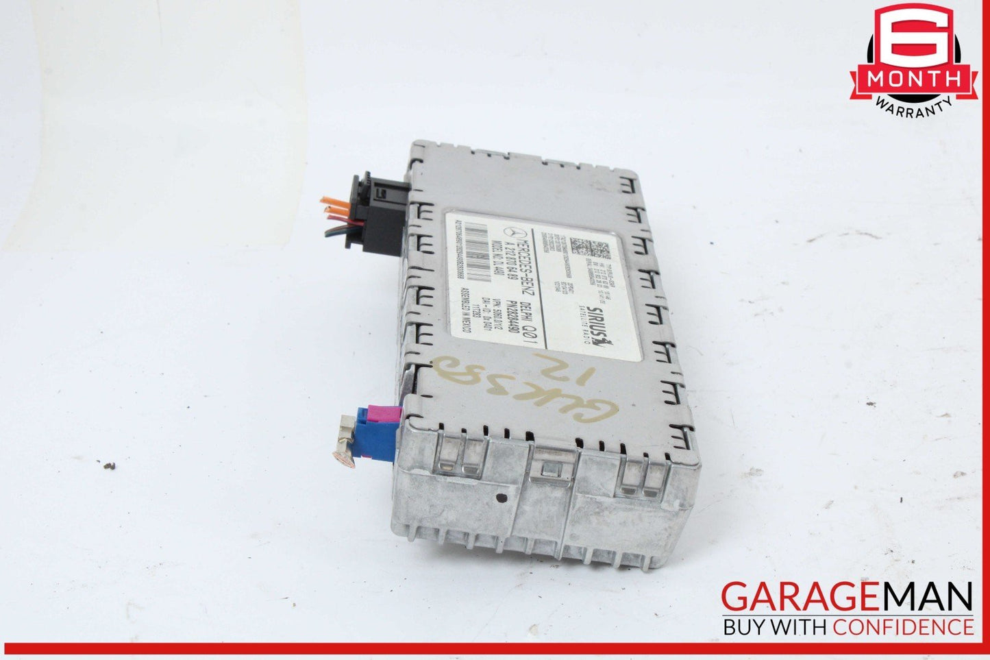 12-14 Mercedes X204 GLK350 C250 Sirius Satellite Radio Receiver 2128706489 OEM