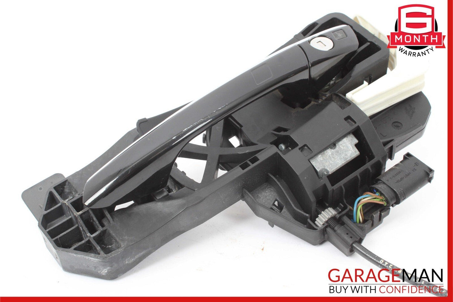 07-13 Mercedes W221 S550 Front Left Exterior Door Handle Keyless Go Andorit Grey