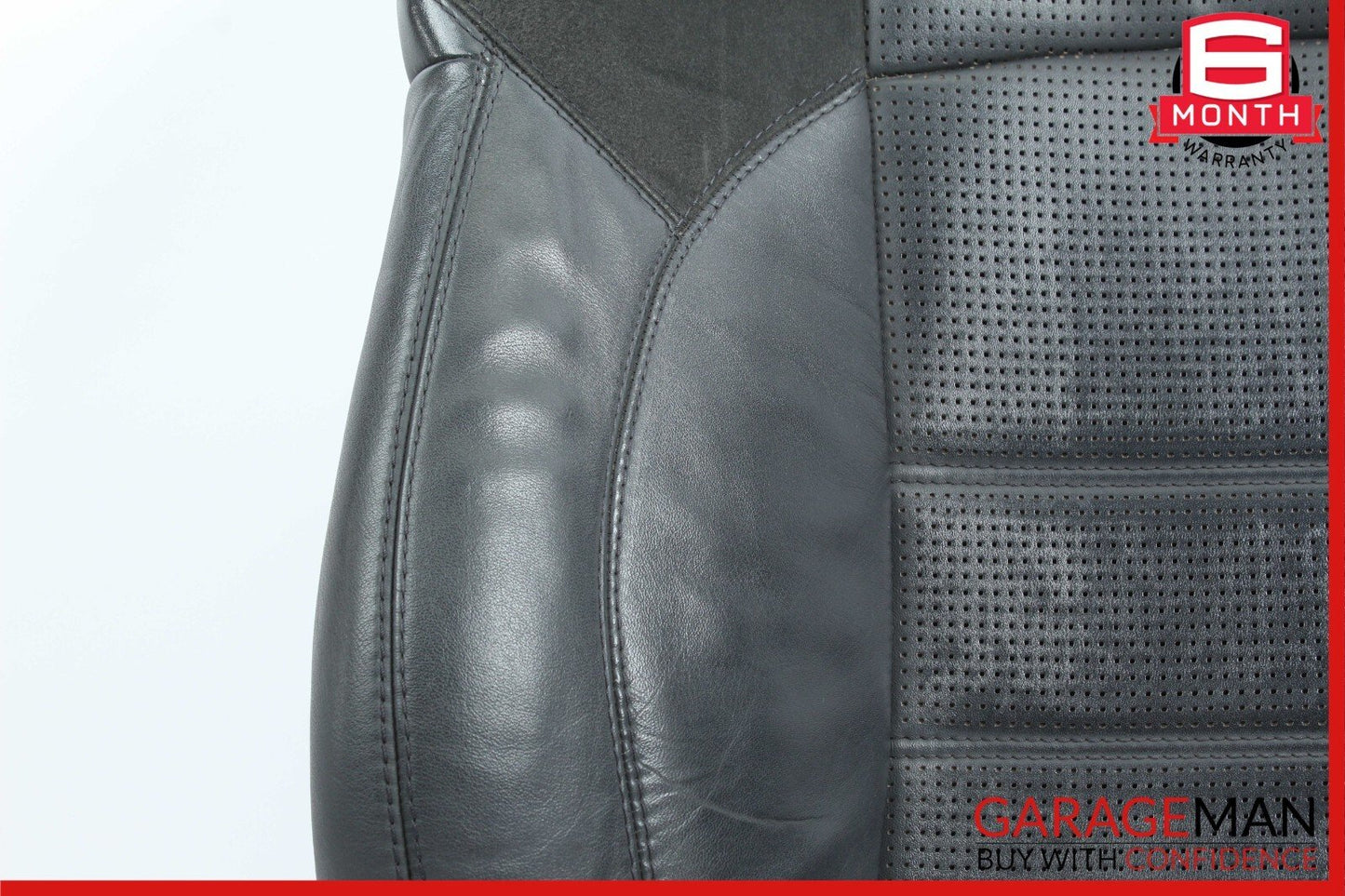 07-09 Mercedes W211 E63 AMG Front Left Driver Side Top Upper Seat Cushion Black