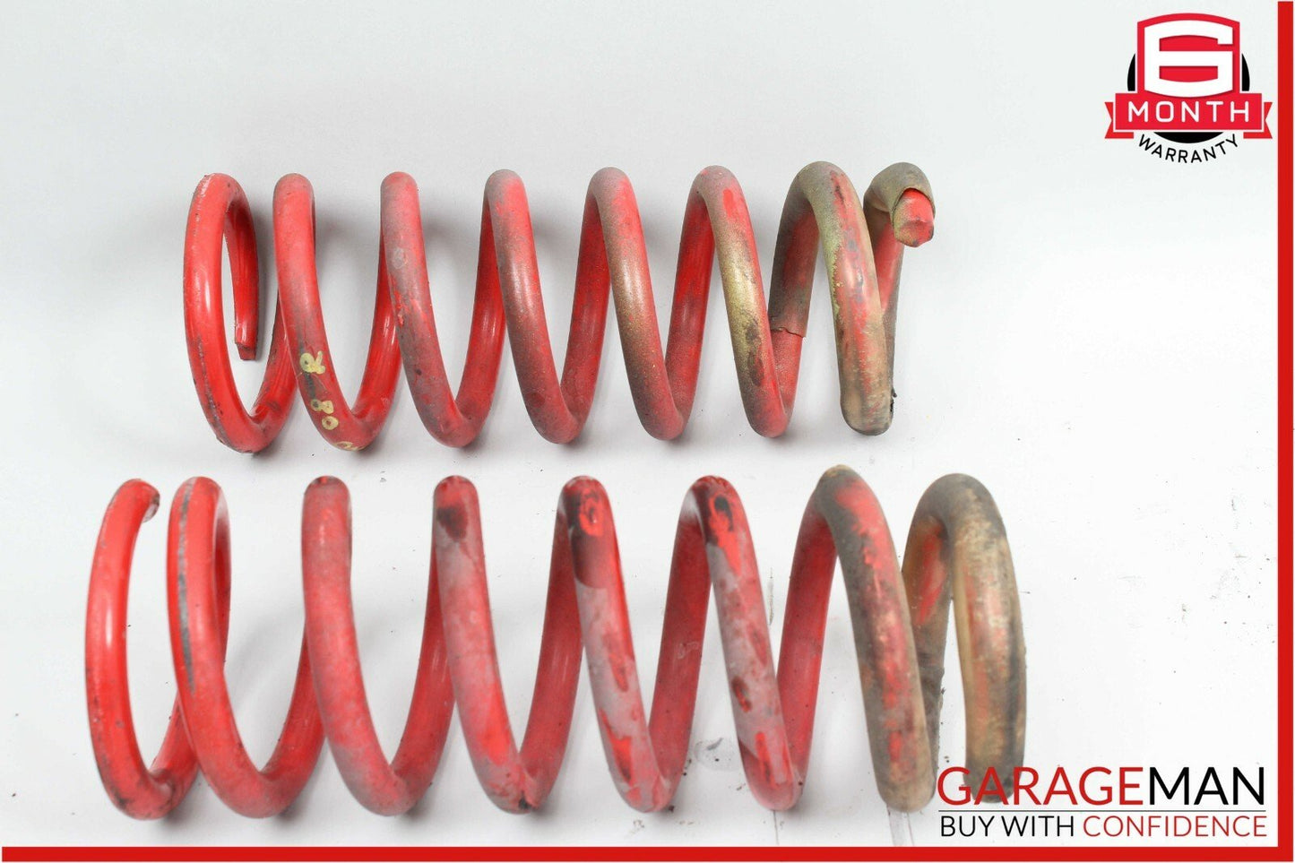 08-14 Mercedes W204 C300 Rear Left & Right Shock Absorber Coil Spring Set OEM